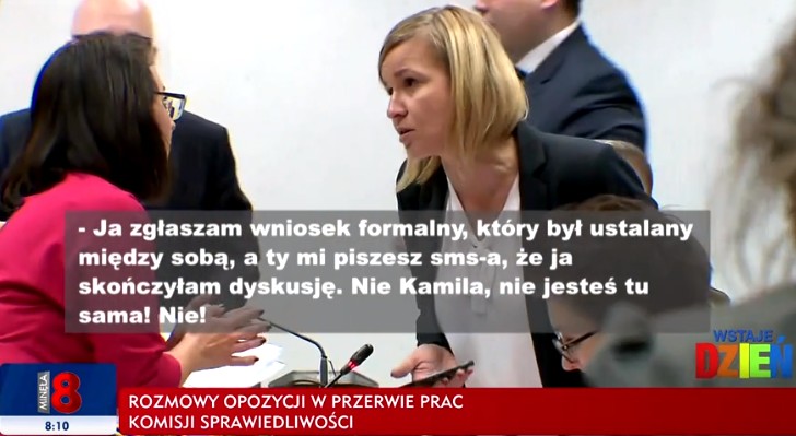 Posłowie KO nagrani na obradach komisji, żartują z KODu i ogólnie trochę się kompromitują