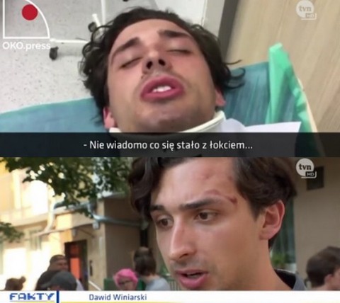 Pereira: "Cudowne uzdrowienie Dawida Winiarskiego. Ściemniacz gra męczennika"