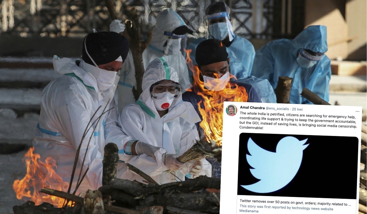 Indie żądają od Facebooka i Twittera, żeby usuwały wpisy o tym, że rząd słabo radzi sobie z pandemią 