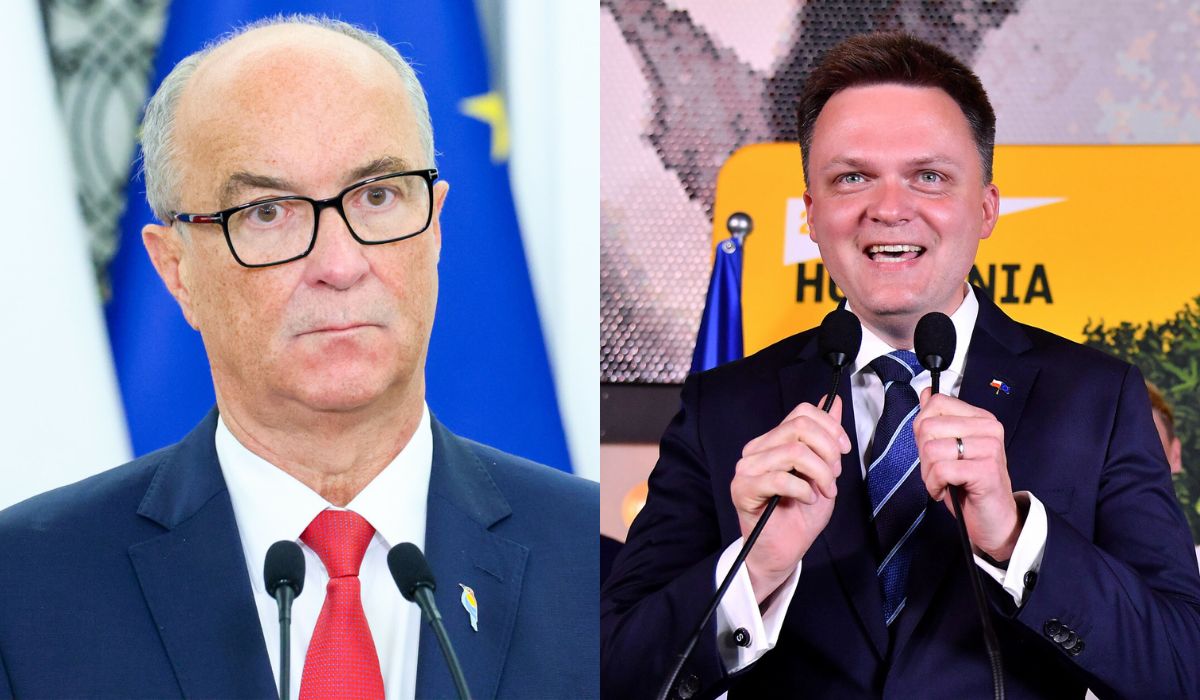 Sejm za granicą dalej będzie reprezentował Hołownia, bo Czarzasty boi się latać