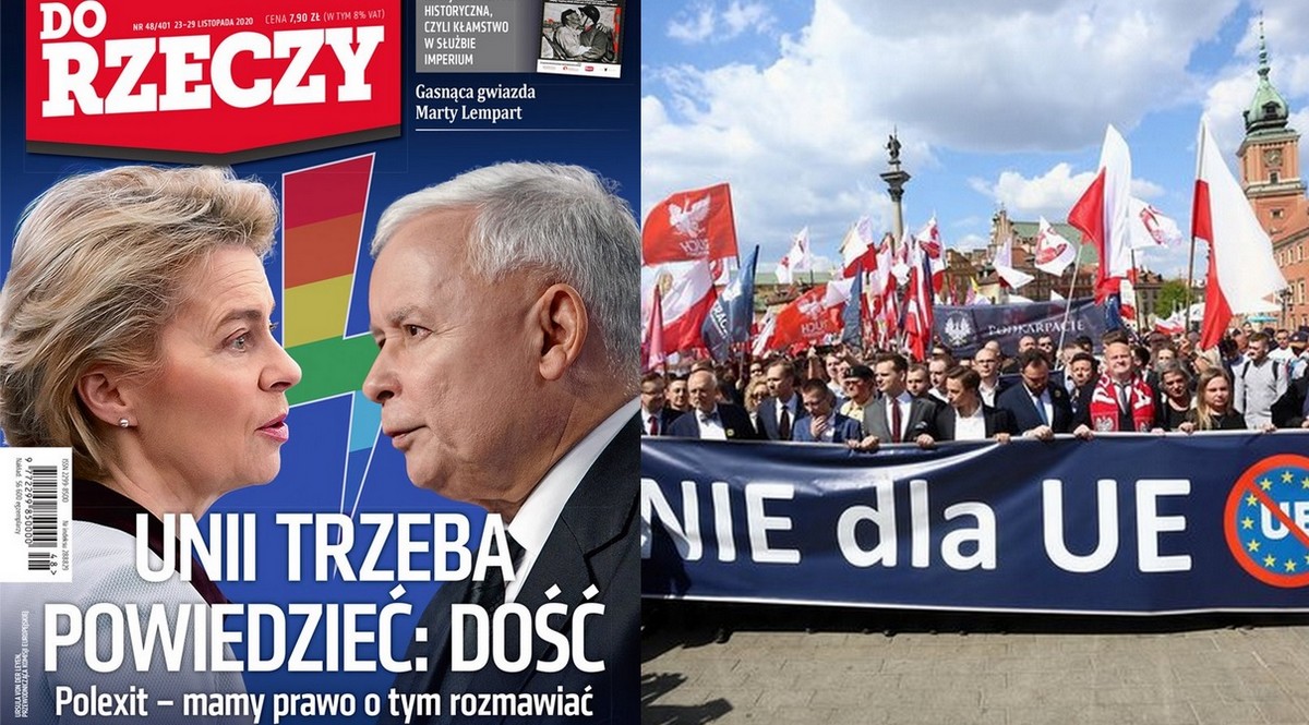 Do Rzeczy tłumaczy, że nie proponuje wyjścia Polski z UE tylko dyskusję o wyjściu Polski z UE