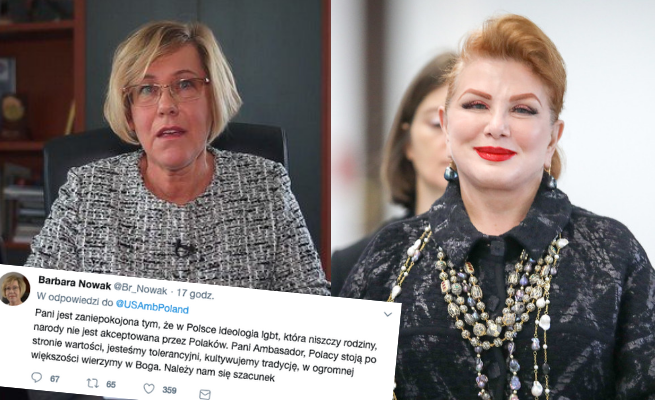 Małopolska kurator oświaty odpowiada zaniepokojonej Mosbacher: należy nam się szacunek