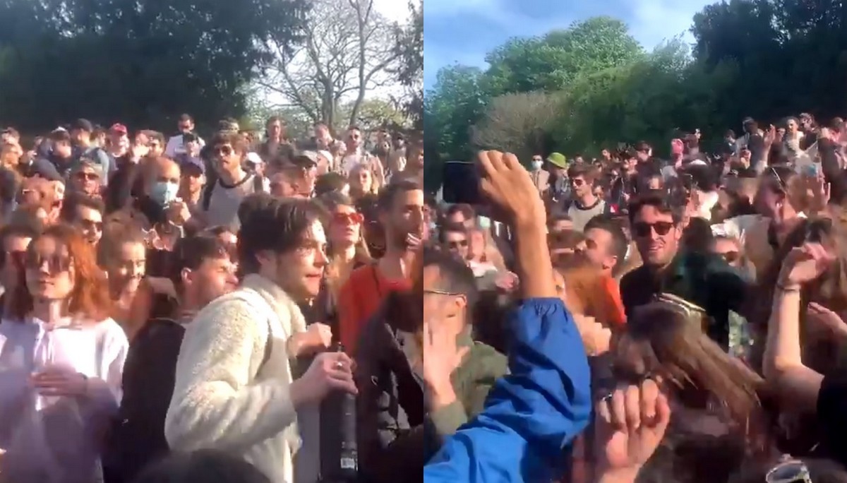 Francja: w parku zorganizowano "dyskotekę", na której bawiły się setki osób