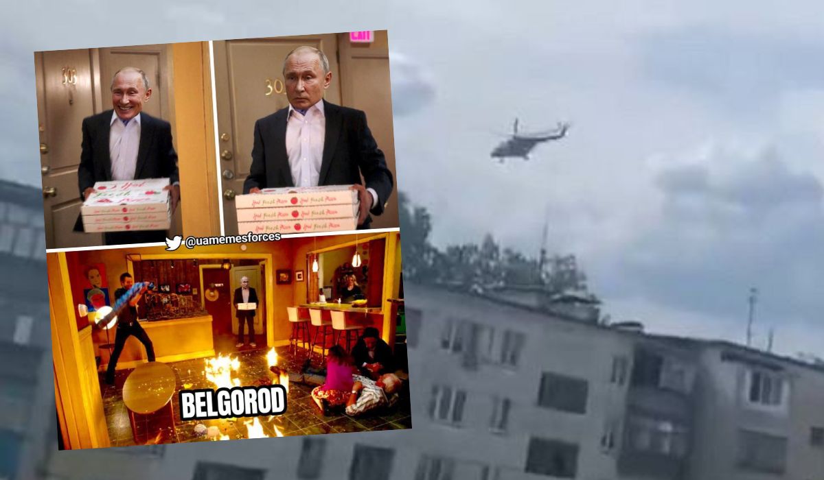 Ukraińcy do ataku na Biełgorod dorzucają otwartą bekę z bezsilności Kremla