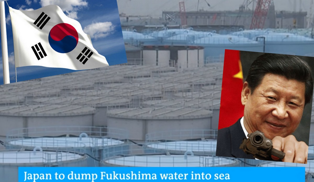 Chiny i Korea mocno się spinają i proszą, żeby Japonia nie robiła zrzutu wody z Fukushimy do morza