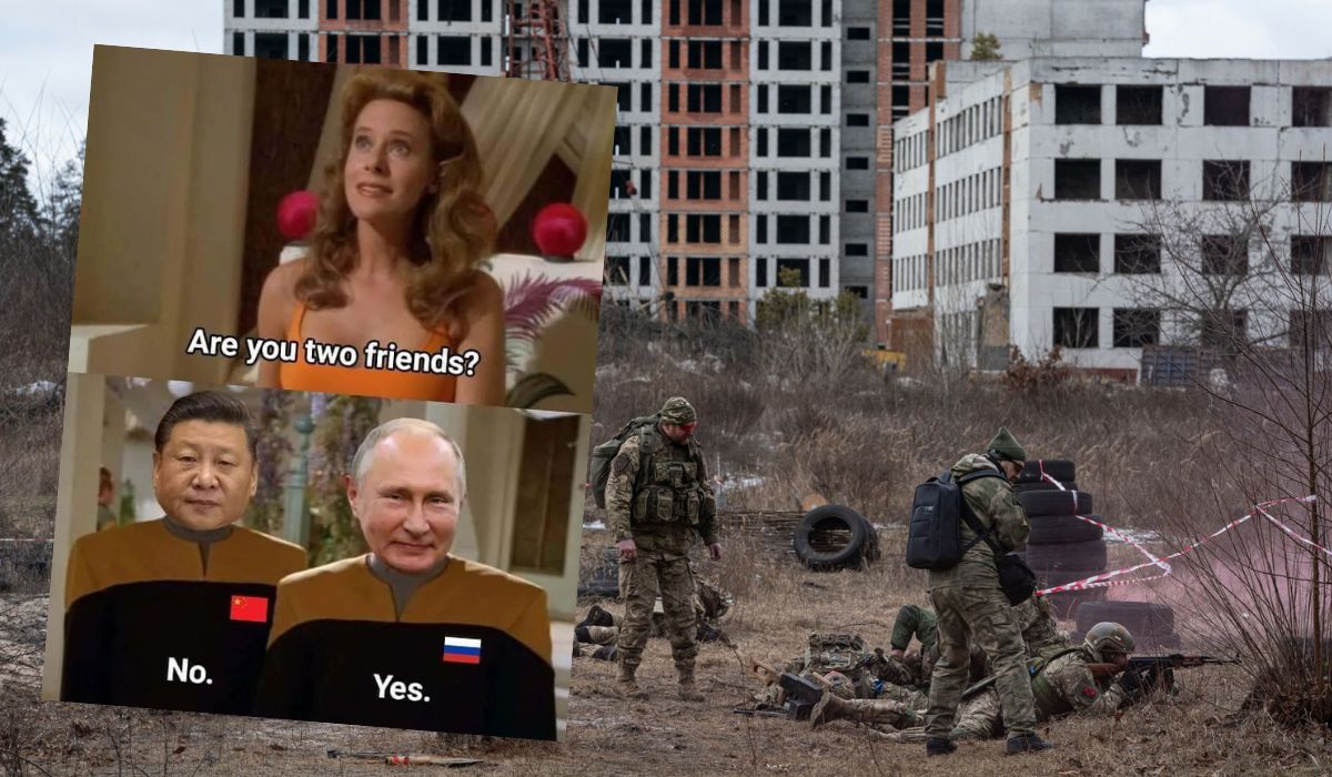 Chiny zmieniają kurs i tłumaczą, że przyjaźń z Rosją "to tylko retoryka" a nie coś poważnego