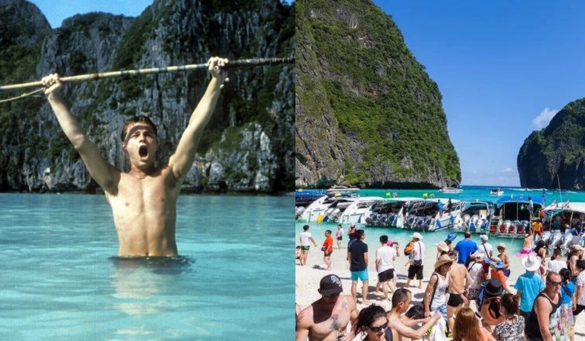 Twórcy filmu "Niebiańska Plaża" z DiCaprio zapłacili za szkody wyrządzone przez turystów przyjeżdżających do filmowego miejsca