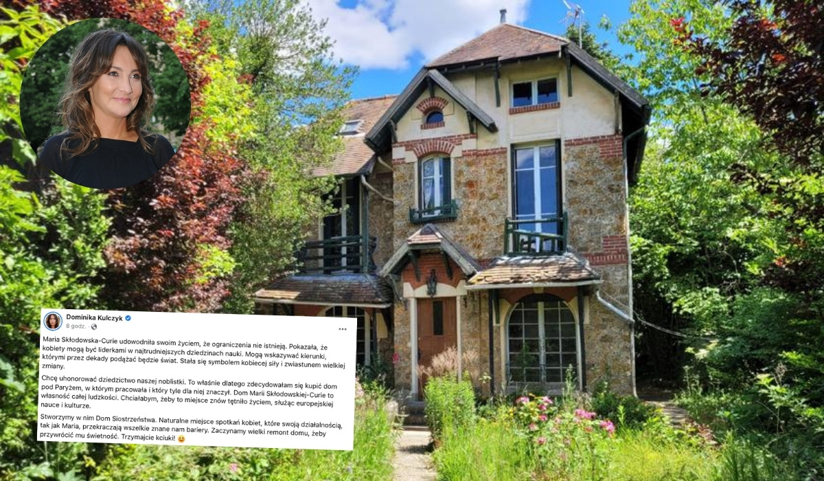 Rząd chciał kupić dom Skłodowskiej-Curie we Francji, ale ubiegła go Dominika Kulczyk
