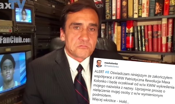 Max Kolonko kończy współpracę z Patriotyczną Rewolucją Maxa Kolonko