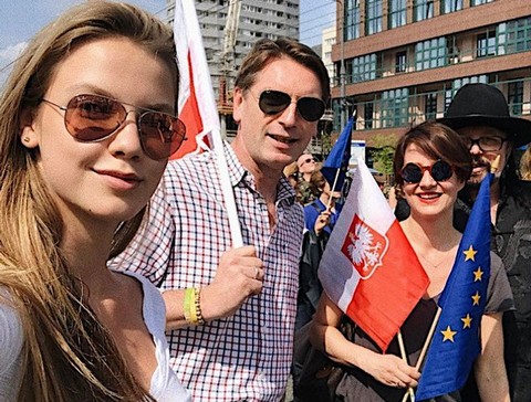 Hołdys zachwyca się córką Lisa: "Iga Lis to wspaniała i mądra dziewczyna"