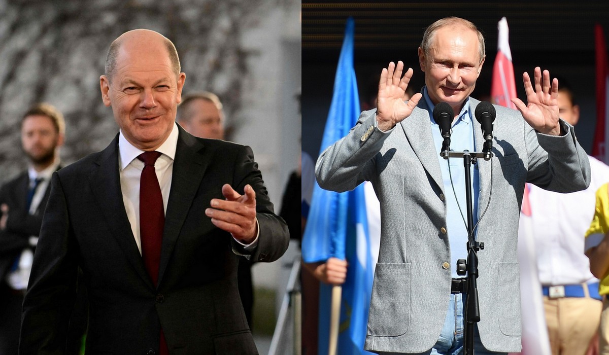 Kanclerz Niemiec przyznał, że regularnie kontaktuje się z Putinem, ale na ogół się z nim rażąco nie zgadza