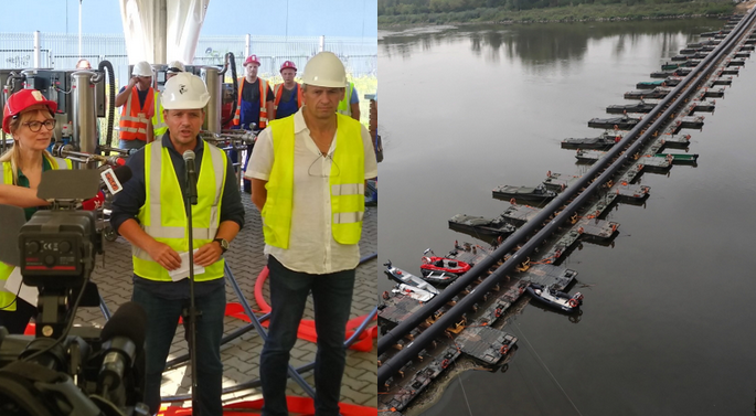 Ścieki nadal płyną do Wisły. "Rurociąg trzeba jednak przekonstruować"