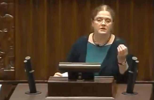 Robert Biedroń przyłapał Krystynę Pawłowicz na szybkiej zmianie frontu