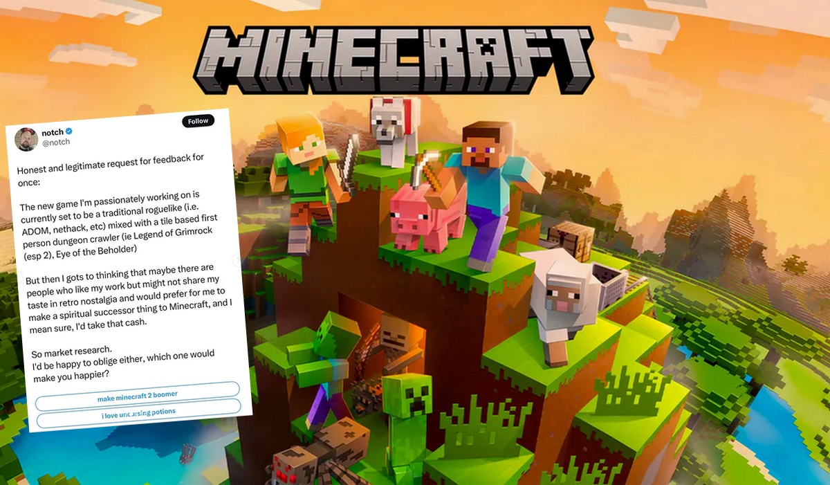 Twórca Minecrafta zapowiada, że powstanie coś w rodzaju "Minecrafta 2", będący duchowym następcą gry