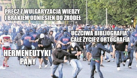 Chuligani przegnali anarchistów chcących rozdawać jedzenie bezdomnym, kazali "wziąć się do nauki"