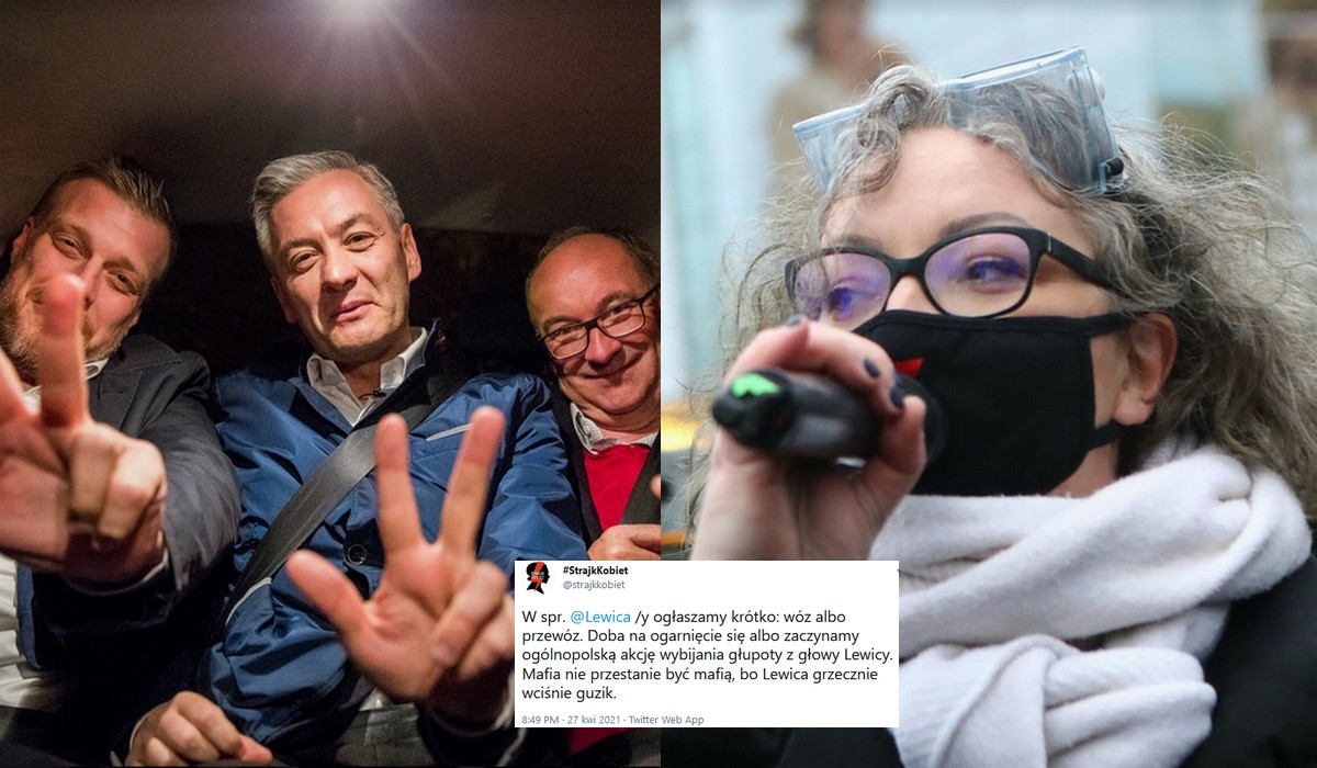 Strajk Kobiet stawia Lewicy ultimatum po negocjacjach z rządem: doba na ogarnięcie się