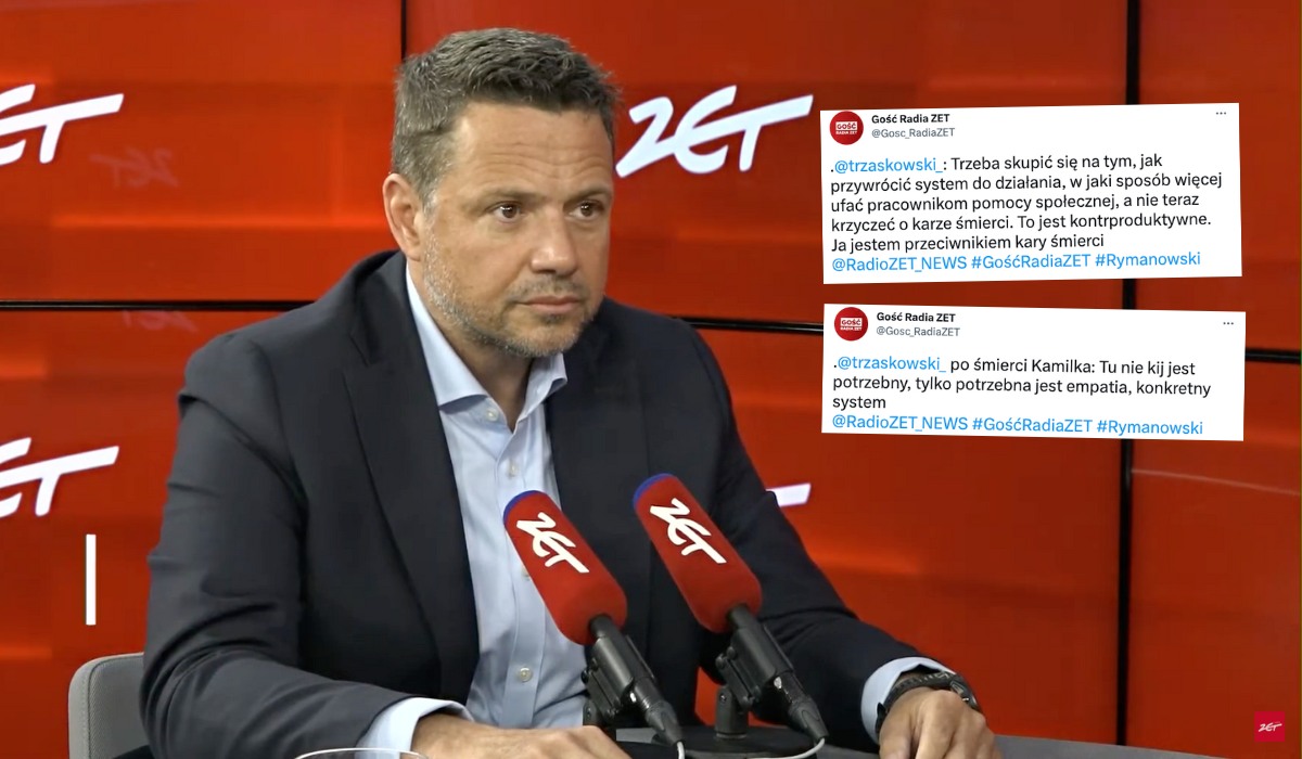 Trzaskowski proponuje, żeby naprawić system, który zawodzi ofiary, zamiast napinać się o karze śmierci