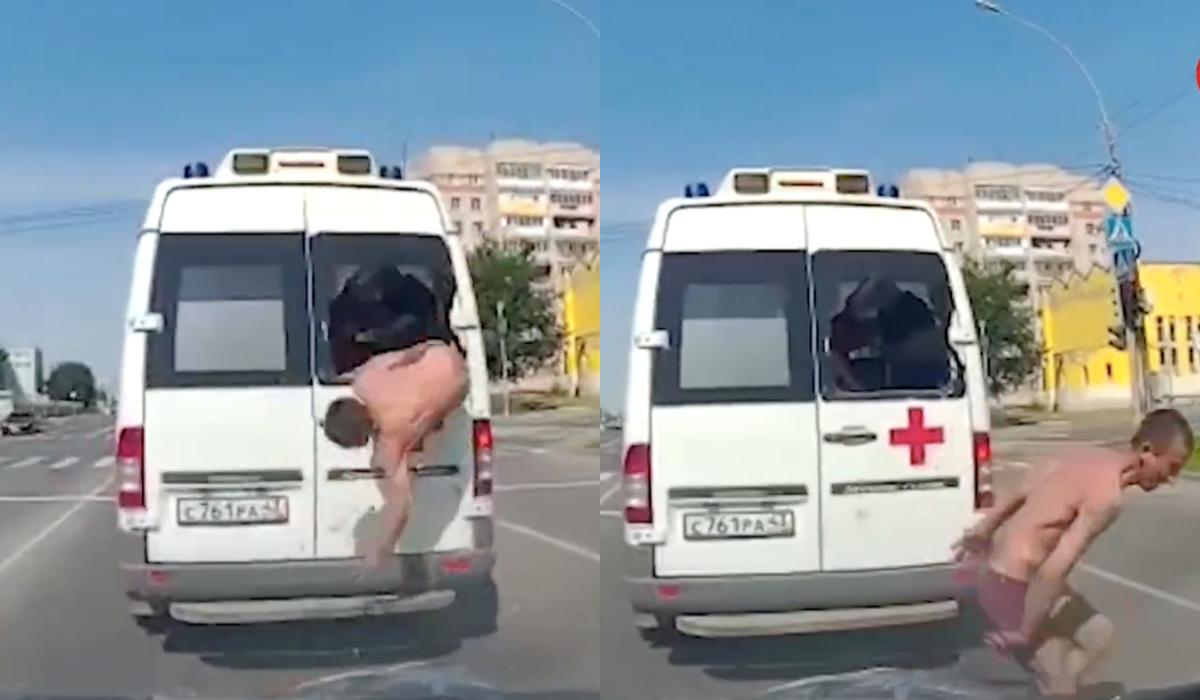 Rosja: przewożony karetką, pijany jak księciunio pacjent poczuł zew wolności i uciekł oknem