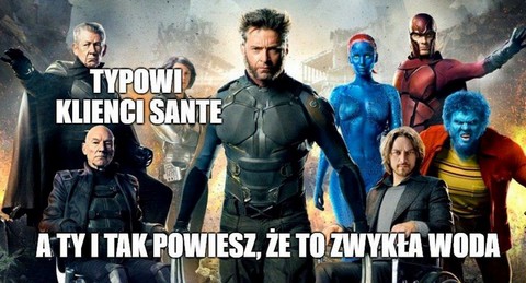 Sante: naprawdę mamy magiczną wodę, ale nie będziemy się kłócić