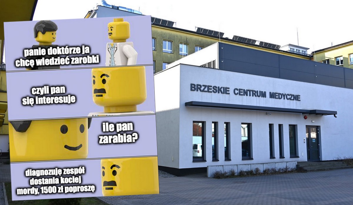 Dziennikarze spytali brzeski szpital o zarobki lekarzy, za odpowiedź kazano im zapłacić 1500 zł i poczekać