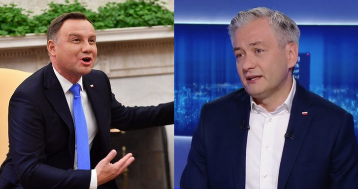 Andrzej Duda zaprosił do Pałacu Prezydenckiego Roberta Biedronia z mamą