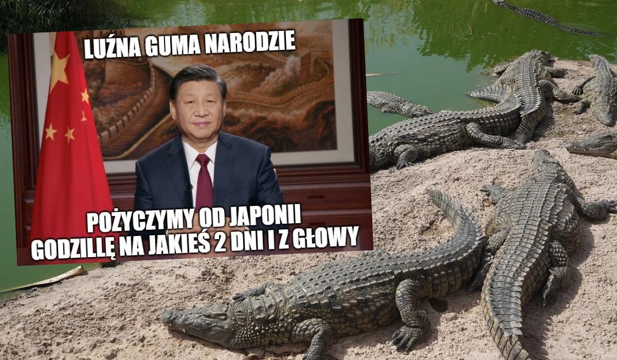 Chiny: przez powódź uciekło z hodowli jakieś 70 krokodyli