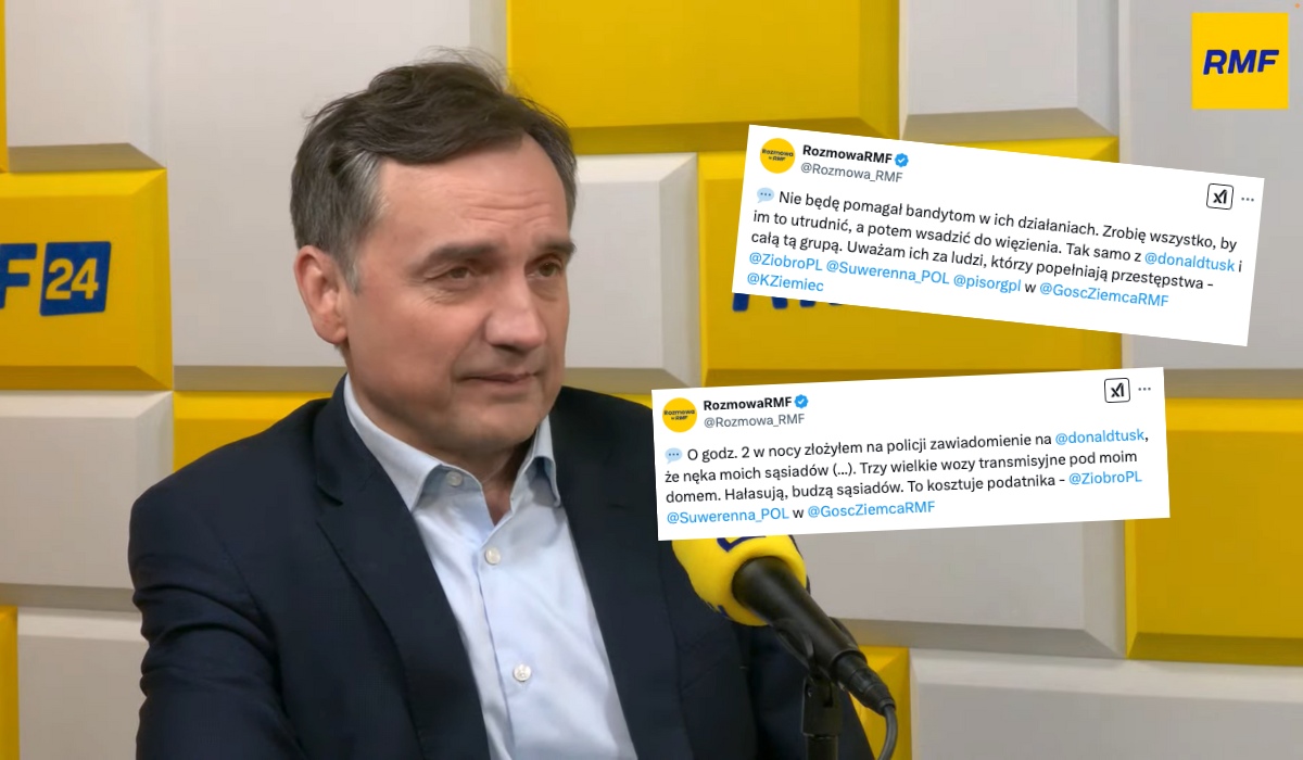 Ziobro udzielił kolejnego wywiadu i chwali się, że sam złożył zawiadomienie na Tuska