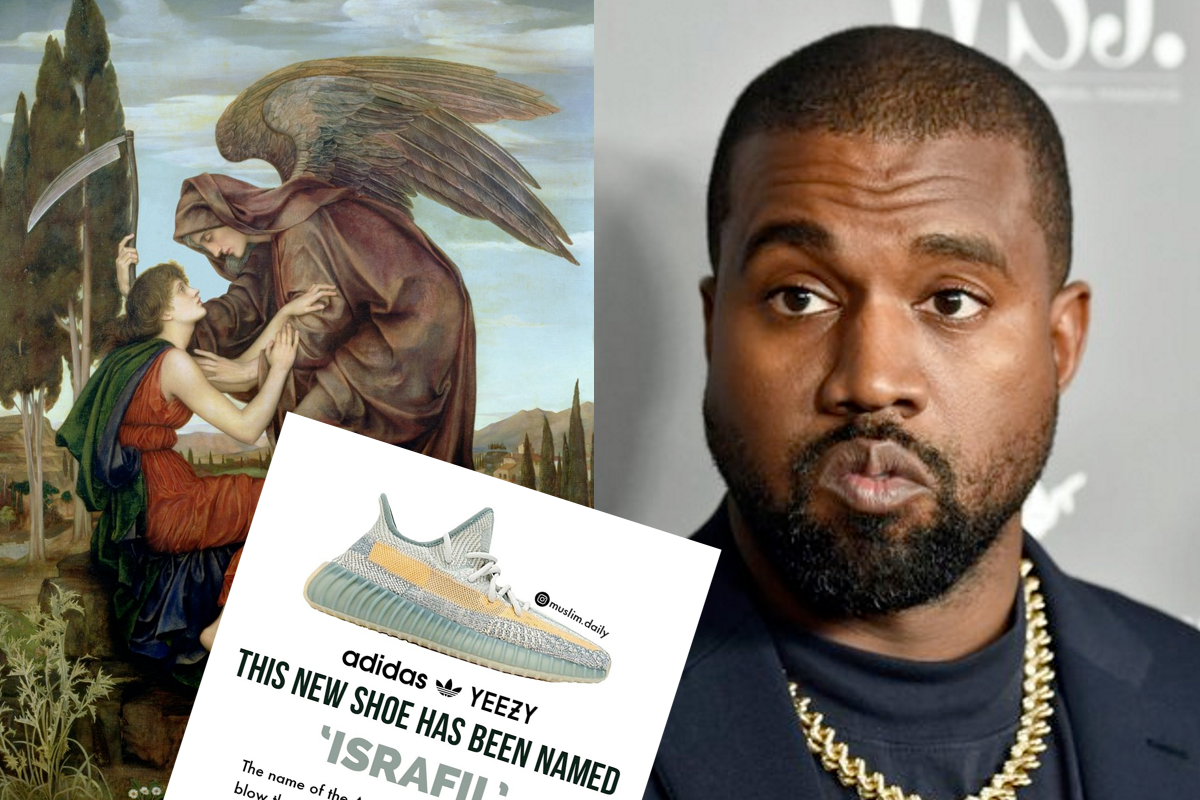 Kanye West nazwał buty imionami aniołów z Koranu i udało mu się wywołać niezły skandal