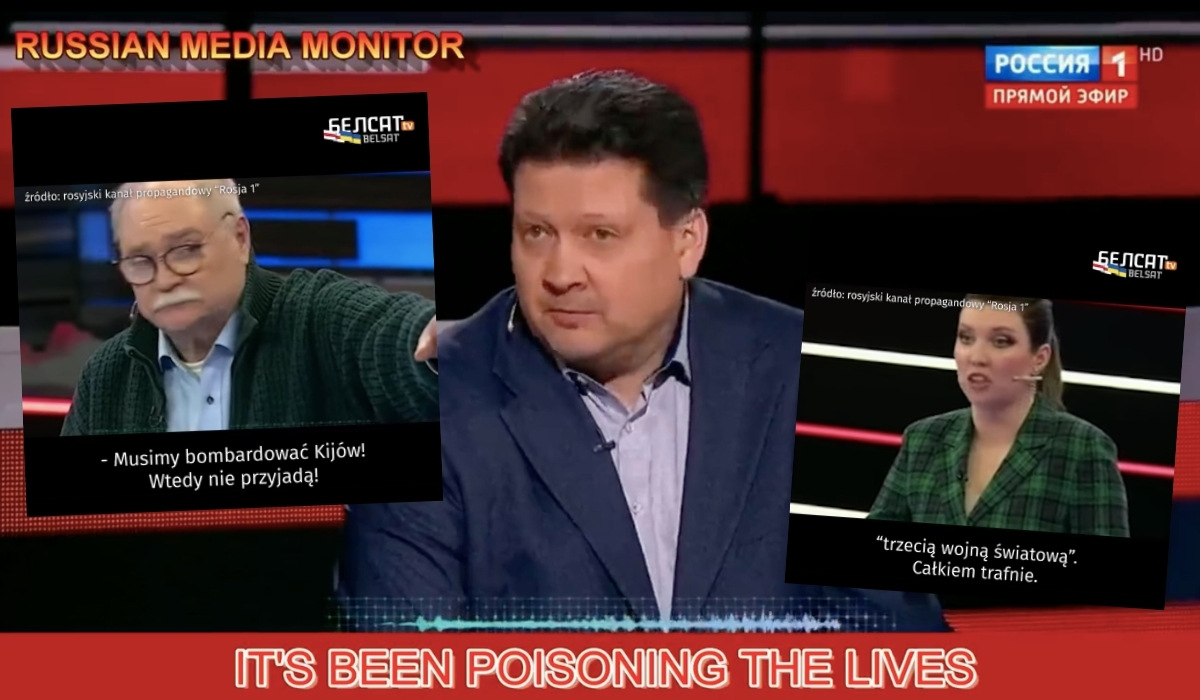 W rosyjskiej telewizji przybywa nawoływania do ludobójstwa i rozpoczęcia "prawdziwej" wojny