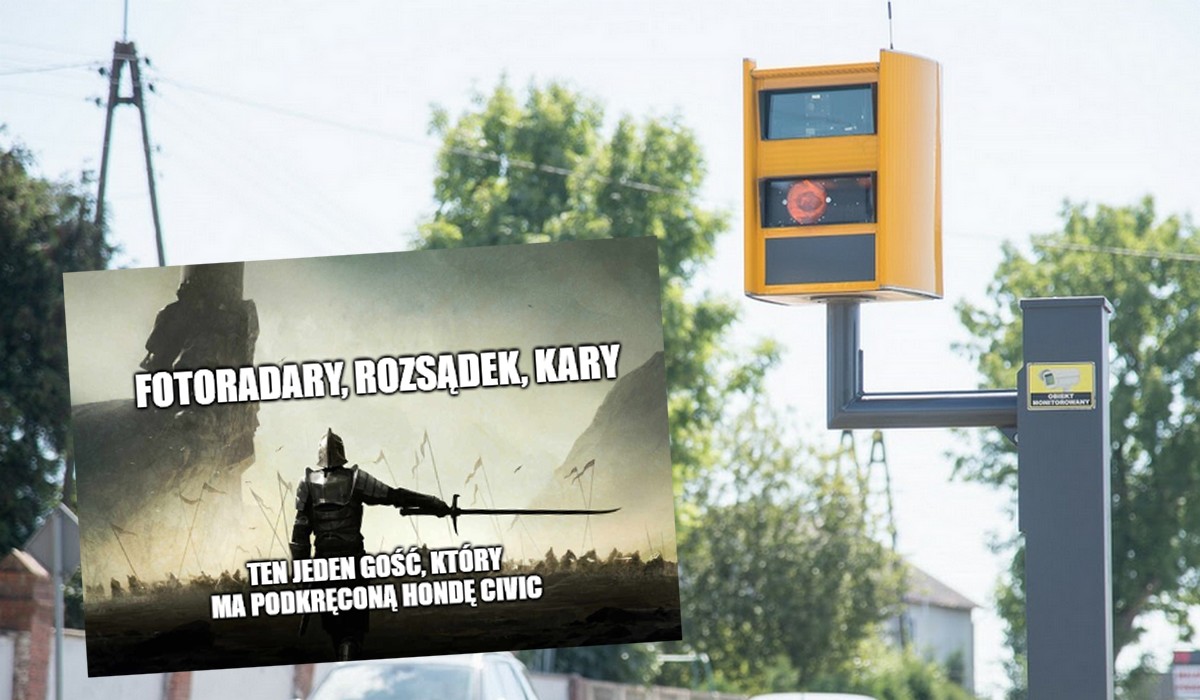 Ktoś zniszczył fotoradar-legendę, który wystawił w miesiąc ponad 7 tysięcy mandatów