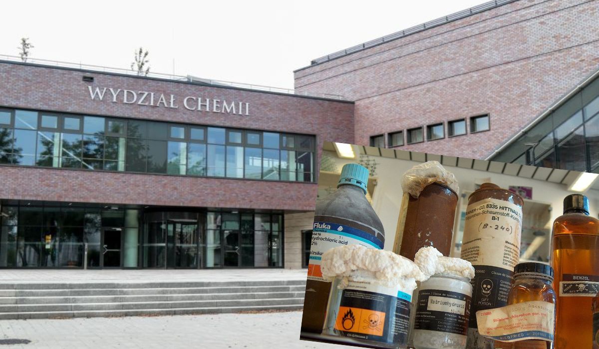 Z powodu silnie wybuchowej substancji zarządzono ewakuację WCh*J