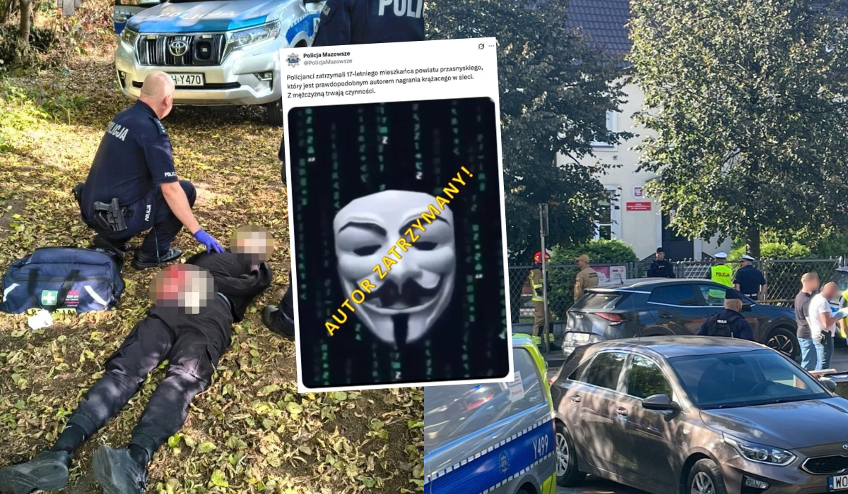Policja sprawdza, czy ataki nożowników w szkołach były częścią internetowego wyzwania