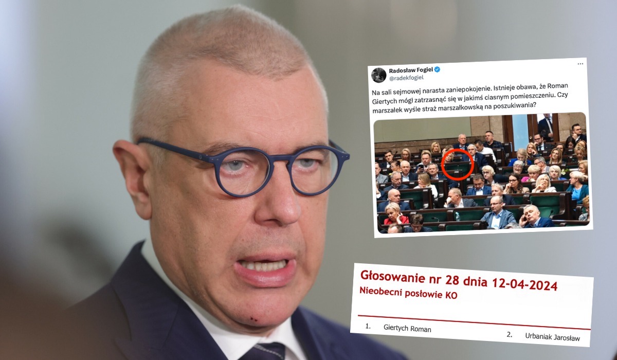 Nieobecnością Giertycha podczas głosowania nad ustawami aborcyjnymi zajmie się rzecznik dyscypliny