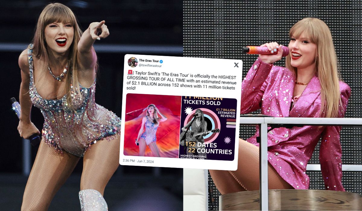 Trasa "Eras" Taylor Swift okazała się najbardziej dochodową w historii