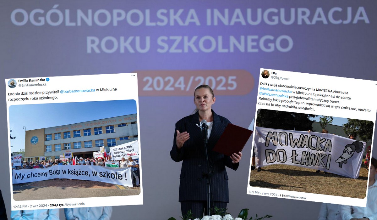 W Mielcu odbył się protest przeciwko zmianom w funkcjonowaniu lekcji religii w szkołach