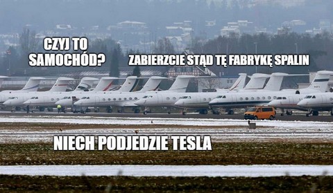Rekordowa liczba prywatnych odrzutowców na szczycie o zmianach klimatu w Davos