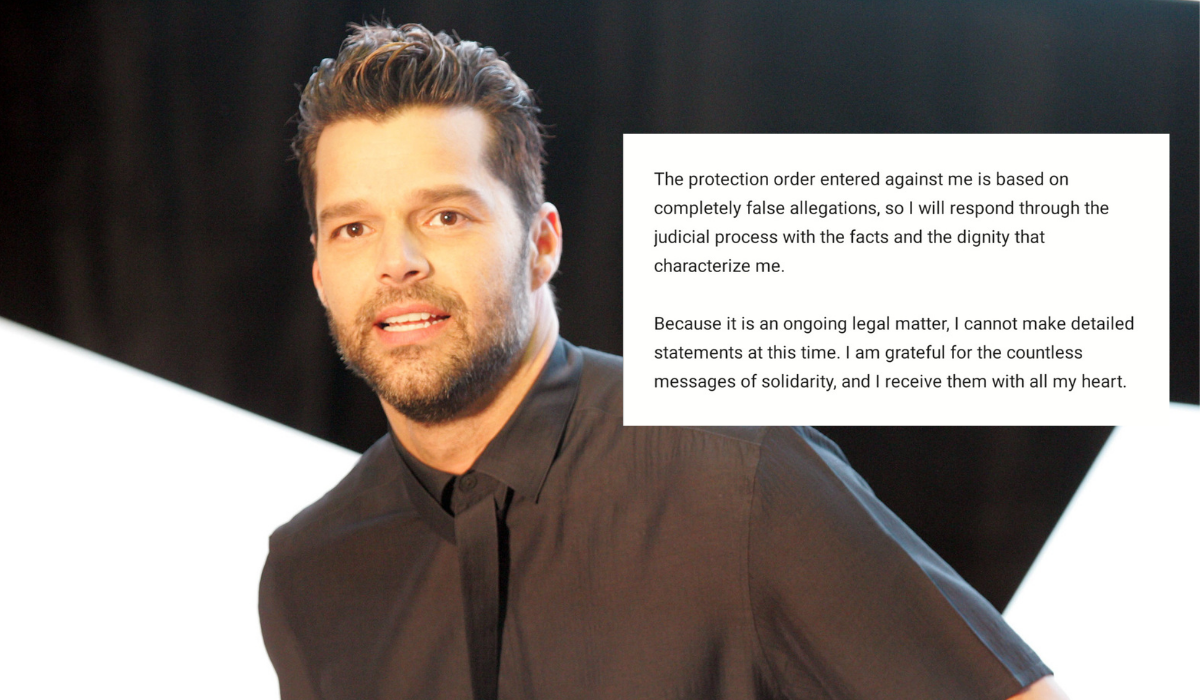 Ricky Martin z zarzutami o przemoc, wokalista twierdzi, że są "fałszywe i sfabrykowane"