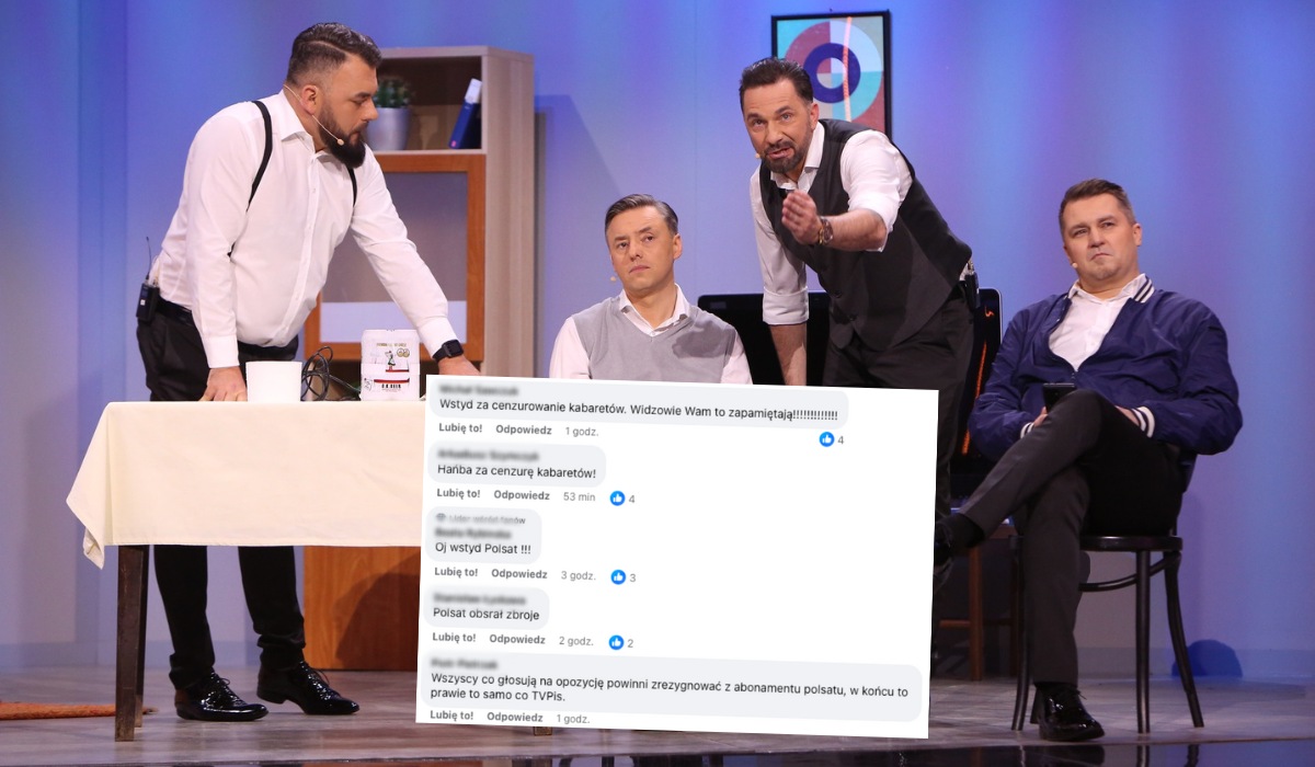 Polsat masowo cenzuruje i usuwa materiały kabareciarzy, tak akurat przed wyborami
