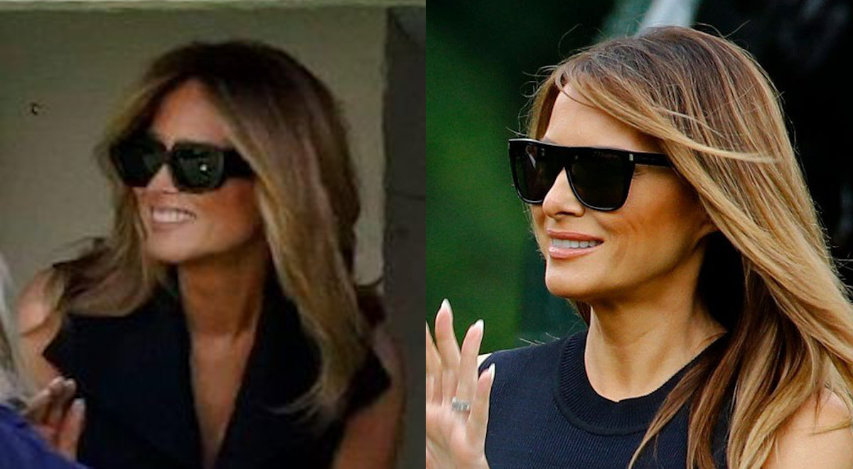 USA: użytkownicy Twittera wskrzesili teorię o sobowtórce Melanii Trump