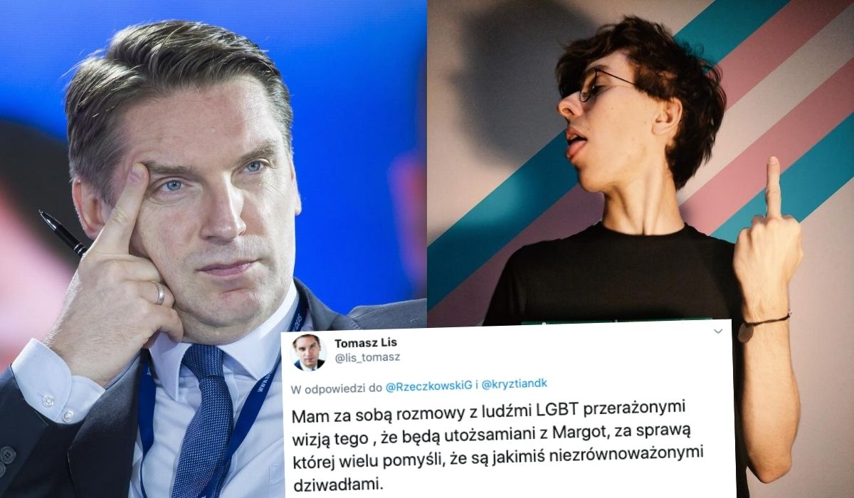 Lis martwi się, że przez Margot społeczność LGBT będzie utożsamiana z "niezrównoważonymi dziwadłami"