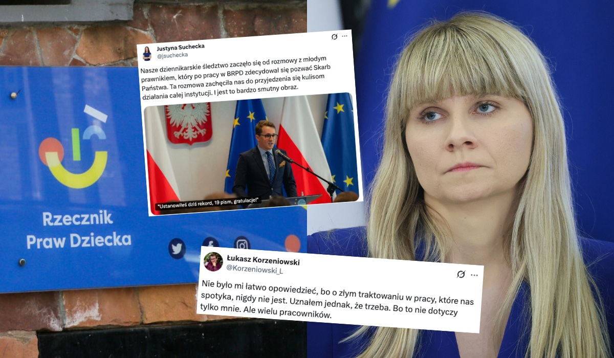 Pracownicy Biura Rzecznika Praw Dziecka oskarżają szefostwo o mobbing
