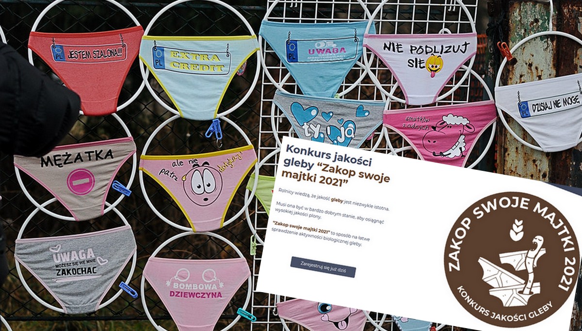 Badanie jakości gleby: e-Agronom wzywa do udziału w inicjatywie "zakop swoje majtki"