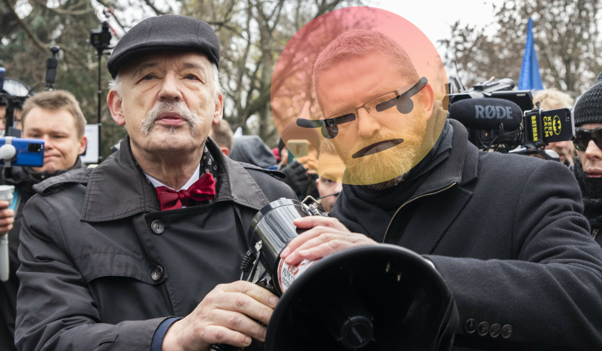 Poseł Braun sapie, że Polska dała czołgi Ukrainie, nazywa to "zdradą stanu"