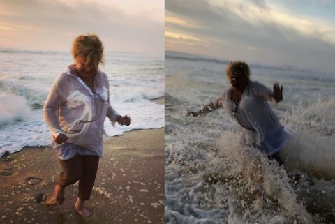 Magda Gessler kończy wakacje nad polskim morzem