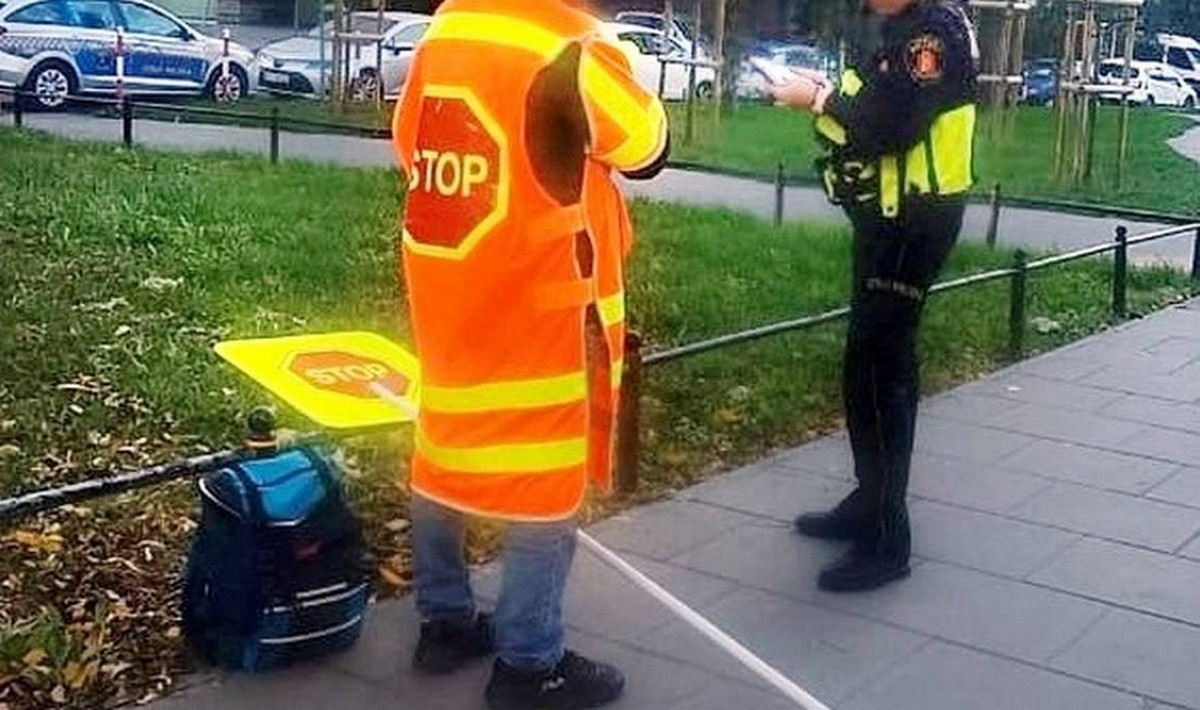 Policja zatrzymała pijanego pana Stopka, który wbrew znakom nie wiedział kiedy przestać