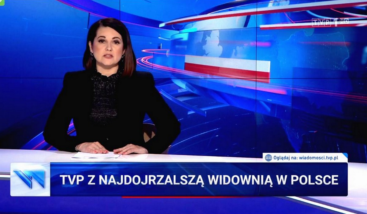 TVP Info największą popularnością cieszy się wśród emerytów, stanowią ponad 70% widowni