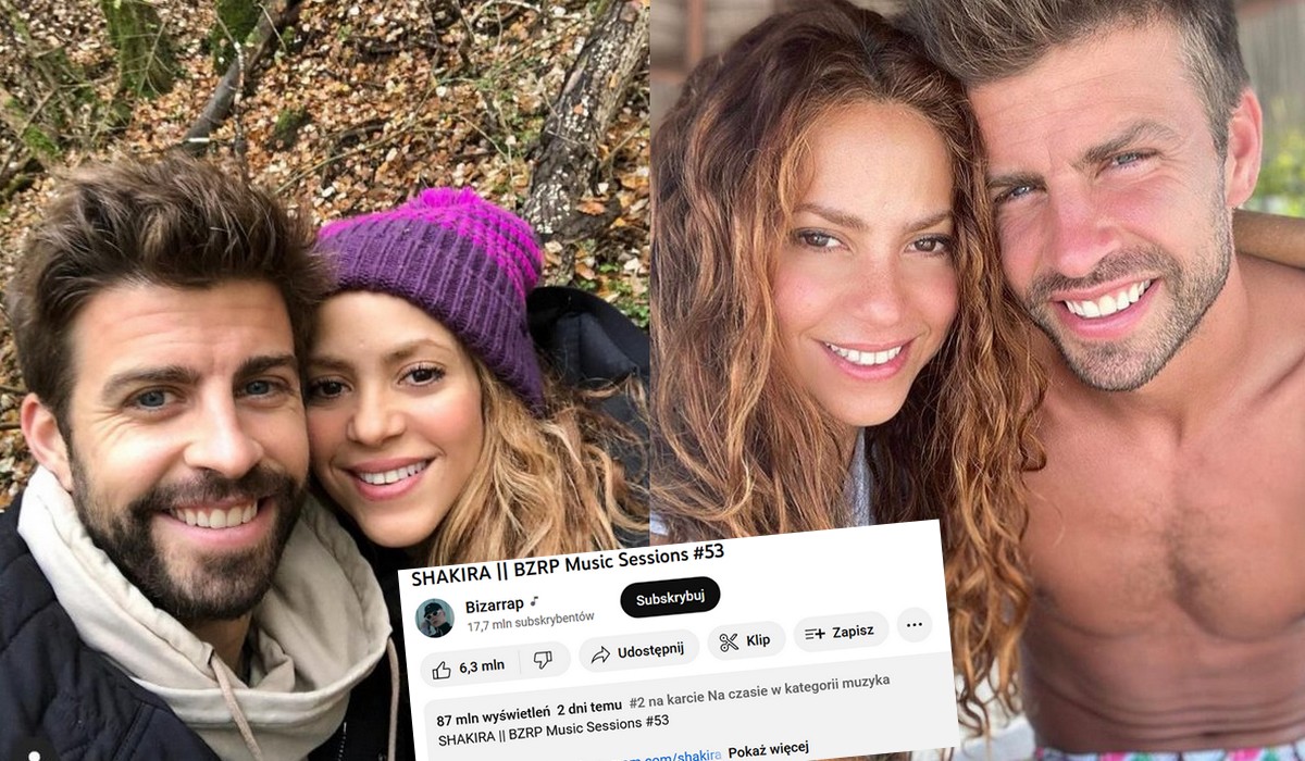 Diss Shakiry na Pique pobił rekord i stał się najczęściej odtwarzanym nowym latynoskim utworem w historii YouTube