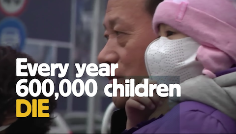 WHO: Zanieczyszczone powietrze zabija 600 tysięcy dzieci rocznie