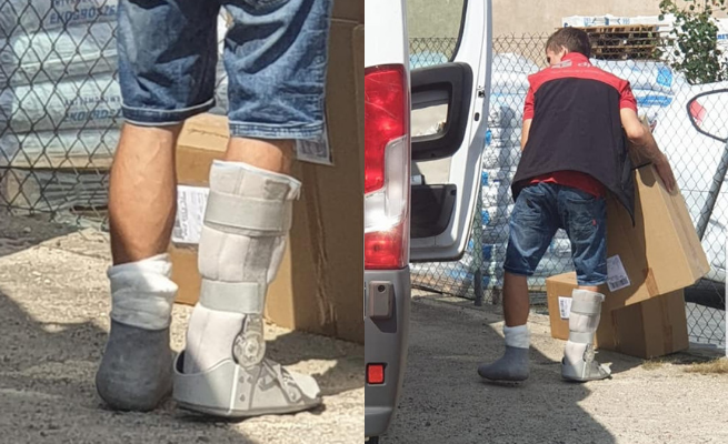 Kurier DPD dostarczał paczki z nogami w gipsie, DPD: nie zostanie ukarany