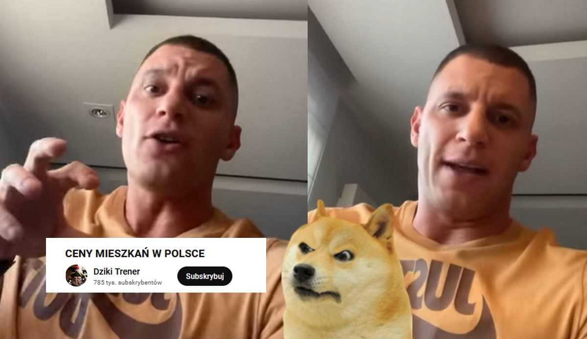 Dziki Trener narzeka, że mimo zmiany rządu ceny mieszkań dalej są ogromne